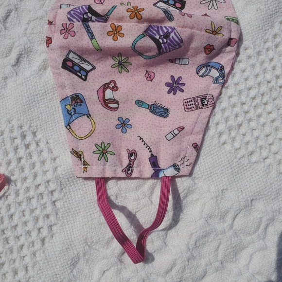 2 Pack of Handmade Masks - Pink Diva/Sweets - Picture 5 of 6